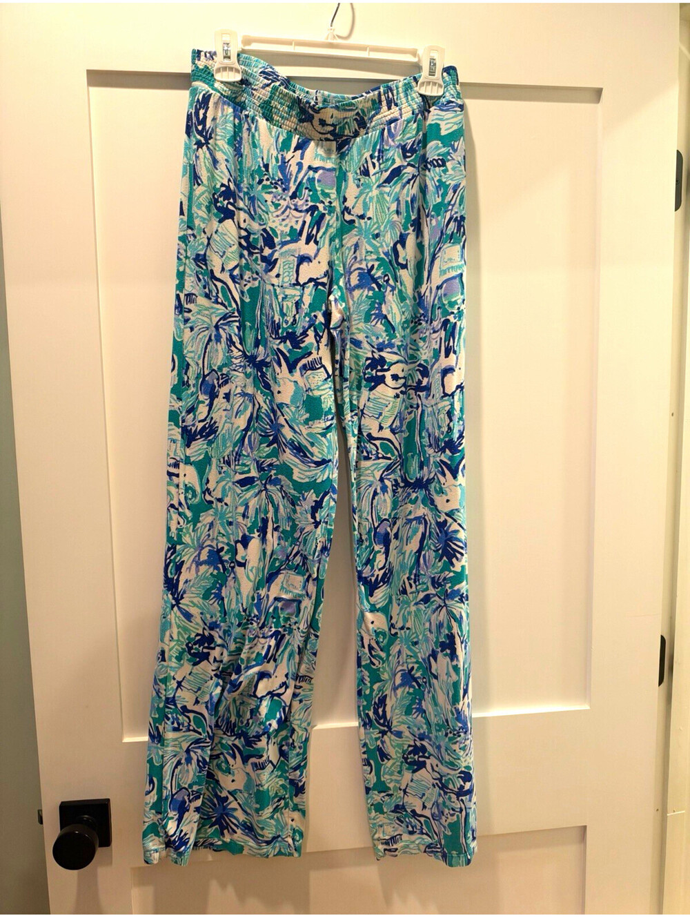 Lilly Pulitzer Women’s Wide Leg Pull on Lounge Pants Size Medium